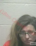 Booking photo of Elizabeth Ann Woodridge, Giles County, Nov 23, 2016