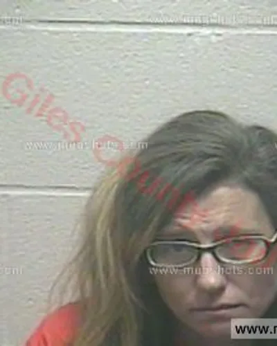 Booking photo of Elizabeth Ann Woodridge, Giles County, Nov 23, 2016