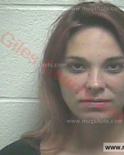 Booking photo of Mackenzie Greenway, Giles County, Aug 2, 2017