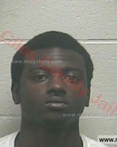 Booking photo of Darius Brumfield, Giles County, May 6, 2018