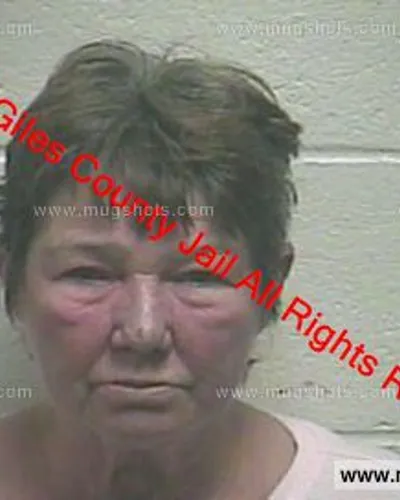 Booking photo of Kathleen Camile Richards, Giles County, Mar 12, 2019