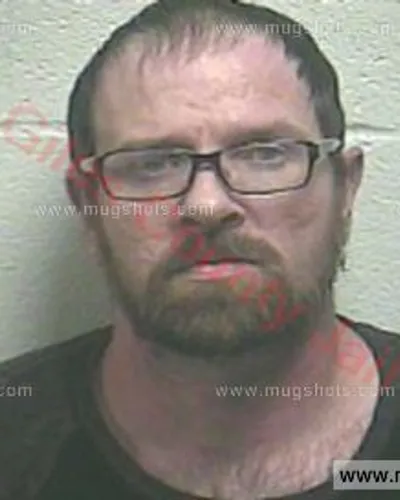 Booking photo of Patrick Franklin, Giles County, Jan 16, 2018