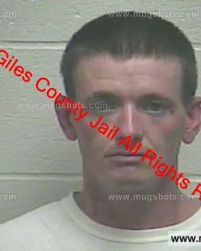 Booking photo of SEAN W PRUETT, Giles County, Dec 25, 2018