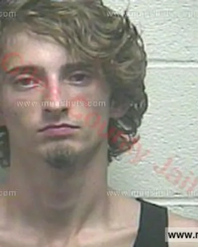 Booking photo of Matthew Waldran, Giles County, Jul 4, 2018