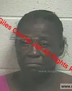 Booking photo of Rosie Tamasina Fralix, Giles County, Oct 14, 2019