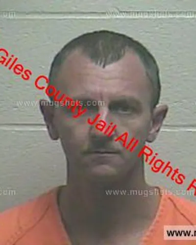 Booking photo of Steven Michael Lewter, Giles County, Dec 4, 2019