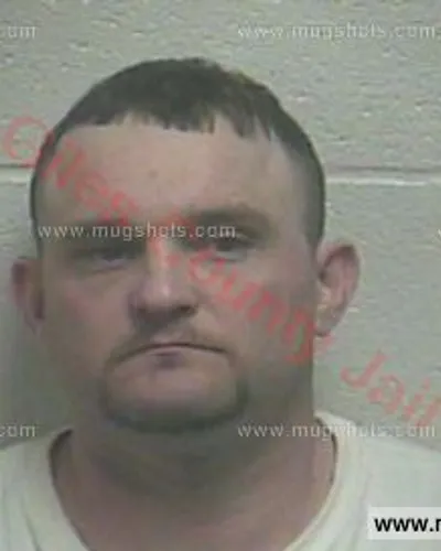 Booking photo of David Borda Simpson, Giles County, May 5, 2017