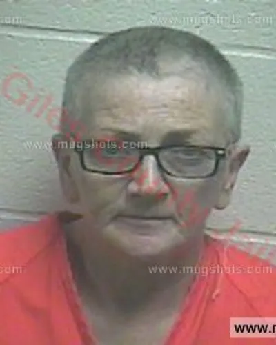 Booking photo of Wanda Gayle Clark, Giles County, Jul 12, 2016