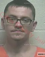 Booking photo of Eric Levi Bue, Giles County, Mar 29, 2018