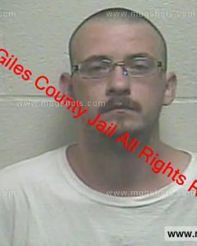 Booking photo of Steve Shelden, Giles County, Sep 27, 2019