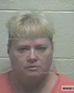 Booking photo of Sherry Gail Lanford, Giles County, Oct 13, 2014