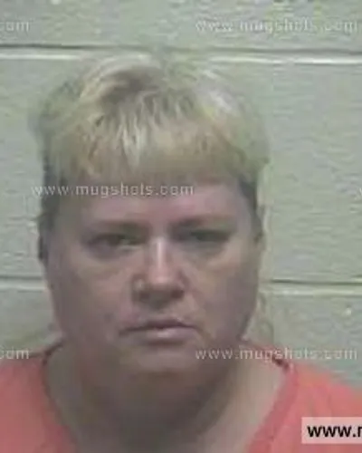 Booking photo of Sherry Lanford, Giles County, Oct 13, 2014