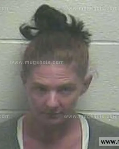 Booking photo of Rachel Kimbrell, Giles County, Oct 3, 2014