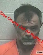 Booking photo of Warren Barkley Otey, Giles County, Jan 15, 2019