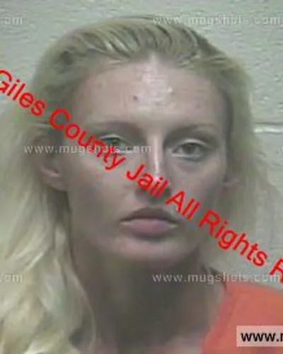Booking photo of Elaine Stahl, Giles County, Sep 27, 2019