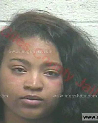Booking photo of Shjakayla Flye, Giles County, May 8, 2017