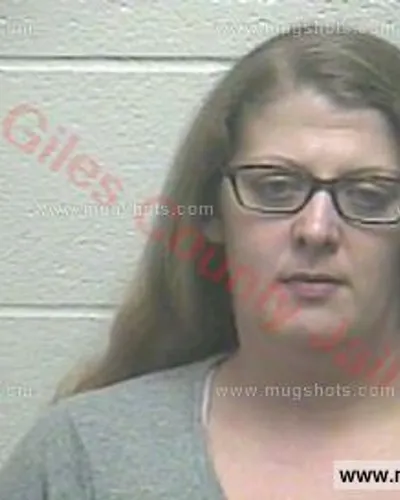 Booking photo of Sarah Ann Griffin, Giles County, Apr 2, 2017