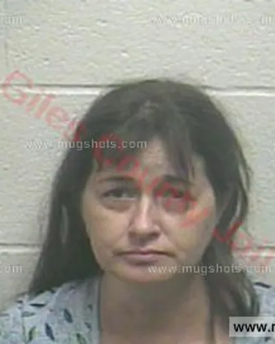 Booking photo of Glenna Lauderdale, Giles County, Jun 12, 2017