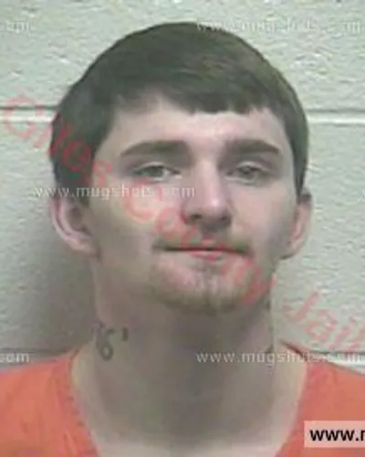 Booking photo of Justin Gray, Giles County, Mar 7, 2017