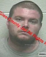 Booking photo of Kevin Martin Woolstrum, Giles County, Mar 4, 2020