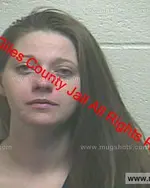 Booking photo of Kelsy Morgan Maddox, Giles County, Feb 16, 2020