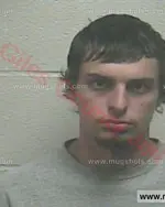 Booking photo of Kaine Joseph Chamberlin, Giles County, Dec 6, 2016