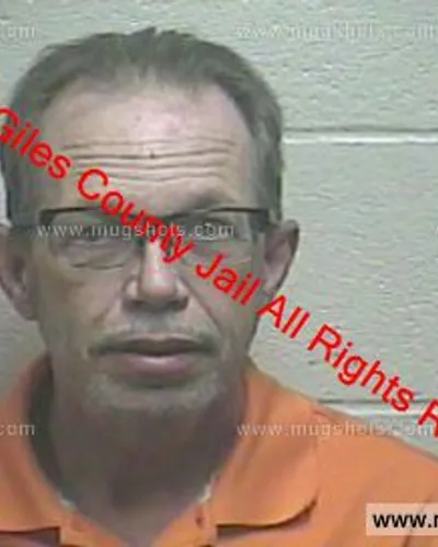 Booking photo of Michael Glen Haney, Giles County, Nov 3, 2019