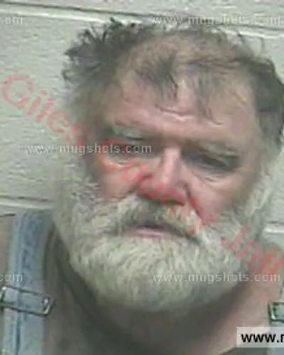 Booking photo of Alvin Henderson Stanford, Giles County, Aug 19, 2016