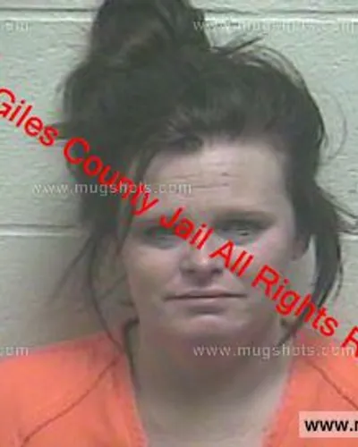 Booking photo of Rachel Killen, Giles County, Dec 27, 2019