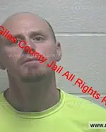 Booking photo of JOSHUA ALLEN FOX, Giles County, Feb 27, 2020