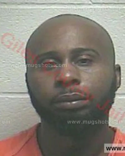 Booking photo of Cordell Rashad Houston, Giles County, Oct 15, 2017