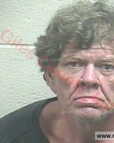 Booking photo of Danny Evans Thurman, Giles County, Jul 13, 2017