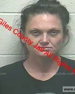 Booking photo of KRISTY Marie Rose WRIGHT, Giles County, Dec 25, 2018