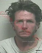 Booking photo of Thomas Kyle Huff, Giles County, Feb 21, 2018