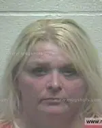 Booking photo of Melinda Faye Fletcher, Giles County, Mar 8, 2014