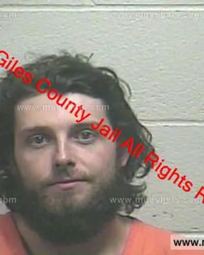 Booking photo of Spencer Lemons, Giles County, Mar 30, 2019