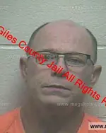 Booking photo of Anthony Joseph Weeks, Giles County, Dec 29, 2018