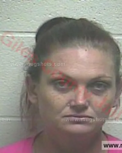 Booking photo of Kristy Marie Rose, Giles County, Oct 8, 2016