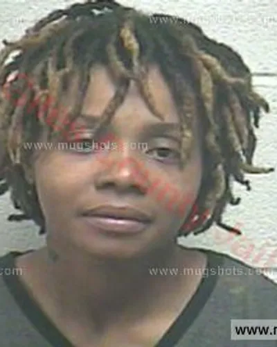 Booking photo of Samantha Glenn Houston, Giles County, Mar 3, 2018