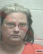 Booking photo of Melody Ann Bridges, Giles County, May 17, 2016