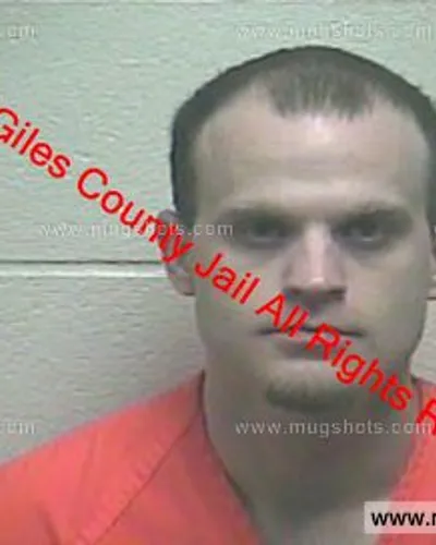 Booking photo of Zachary Dale Malone, Giles County, Dec 25, 2018