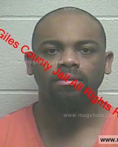 Booking photo of Byron Barnett, Giles County, Mar 16, 2019