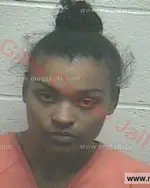 Booking photo of Kiona Desiree Fitzpatrick, Giles County, Mar 15, 2016
