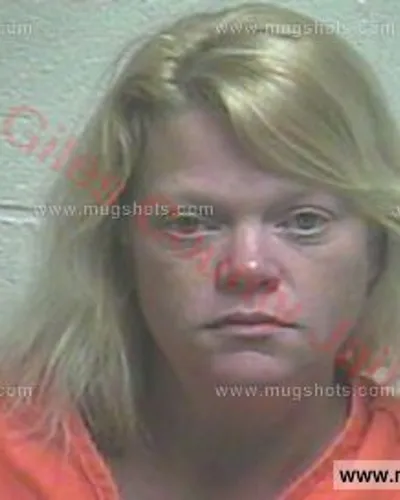 Booking photo of Elizabeth Lake Campbell, Giles County, Jul 22, 2016