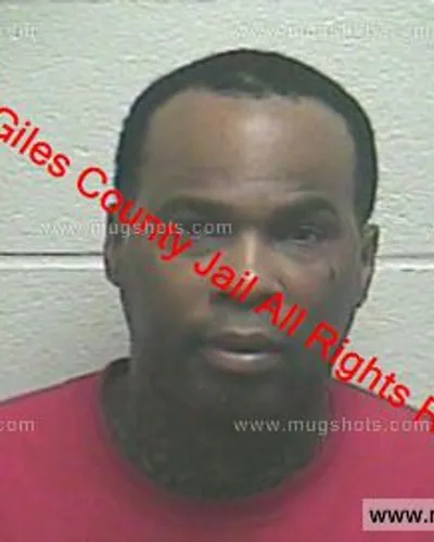 Booking photo of Carlos Mccray, Giles County, Dec 17, 2019