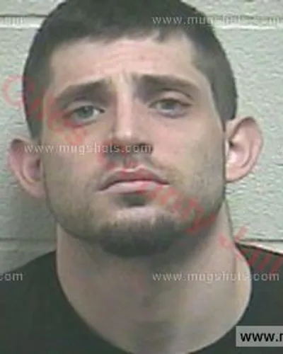 Booking photo of Dylan Burgess, Giles County, Feb 14, 2018