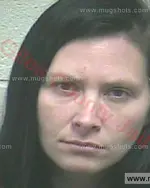 Booking photo of Heather Suzette Moore, Giles County, Jan 19, 2016