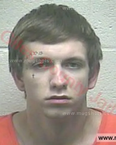 Booking photo of Charles Luna, Giles County, Apr 3, 2018