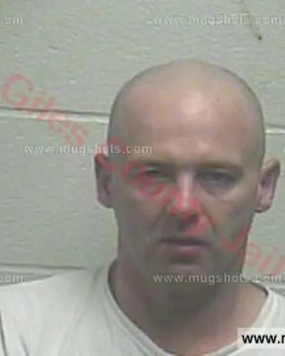 Booking photo of Randy Shane Stanford, Giles County, Feb 25, 2016