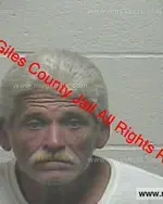 Booking photo of Mervin Vernell Womack Jr., Giles County, Nov 5, 2019